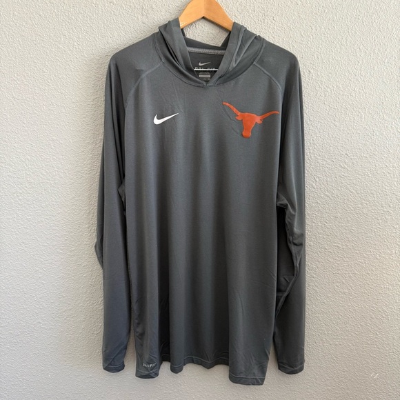 Nike Other - Nike Pullover Lightweight Hoodie UT Austin Longhorns Dri-Fit Size 3XL EUC